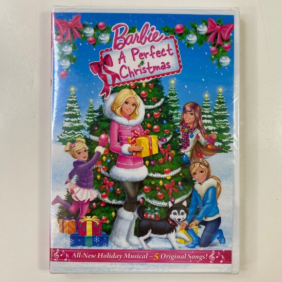 Barbie: A Perfect Christmas DVD Kids Family Movie Includes Bonus Features - Picture 2 of 3